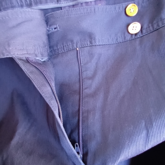 Jones New York Navy Stretch Pinstripe Plus Pants Women's Size 20W - Picture 5 of 5